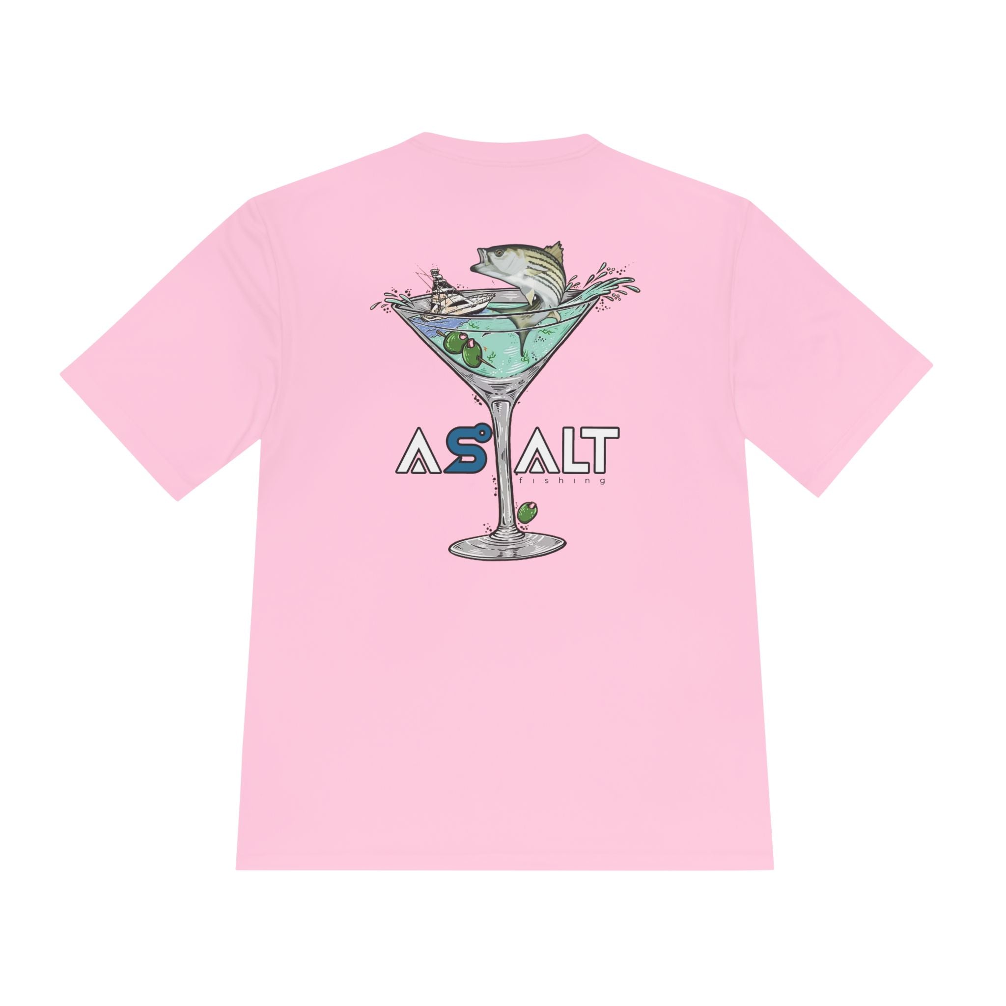 Fishing Lover Unisex Moisture Wicking Tee - ASALT Fishing Design