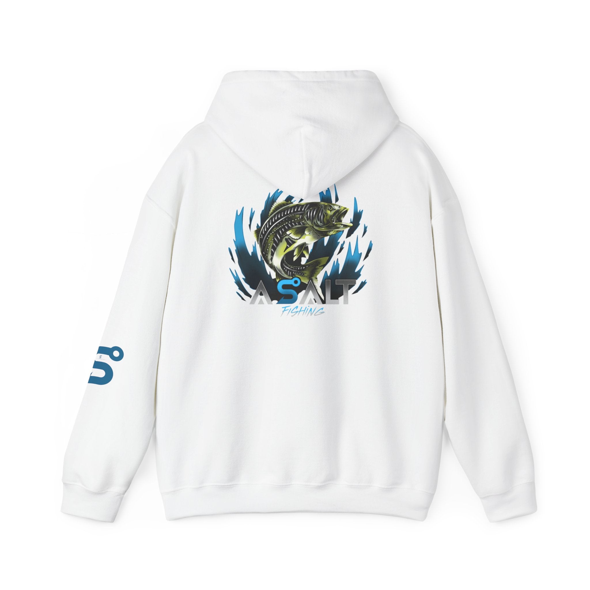 ASALT Fishing Unisex Heavy Blend™ Hoodie - Perfect for Anglers and Outdoor Enthusiasts
