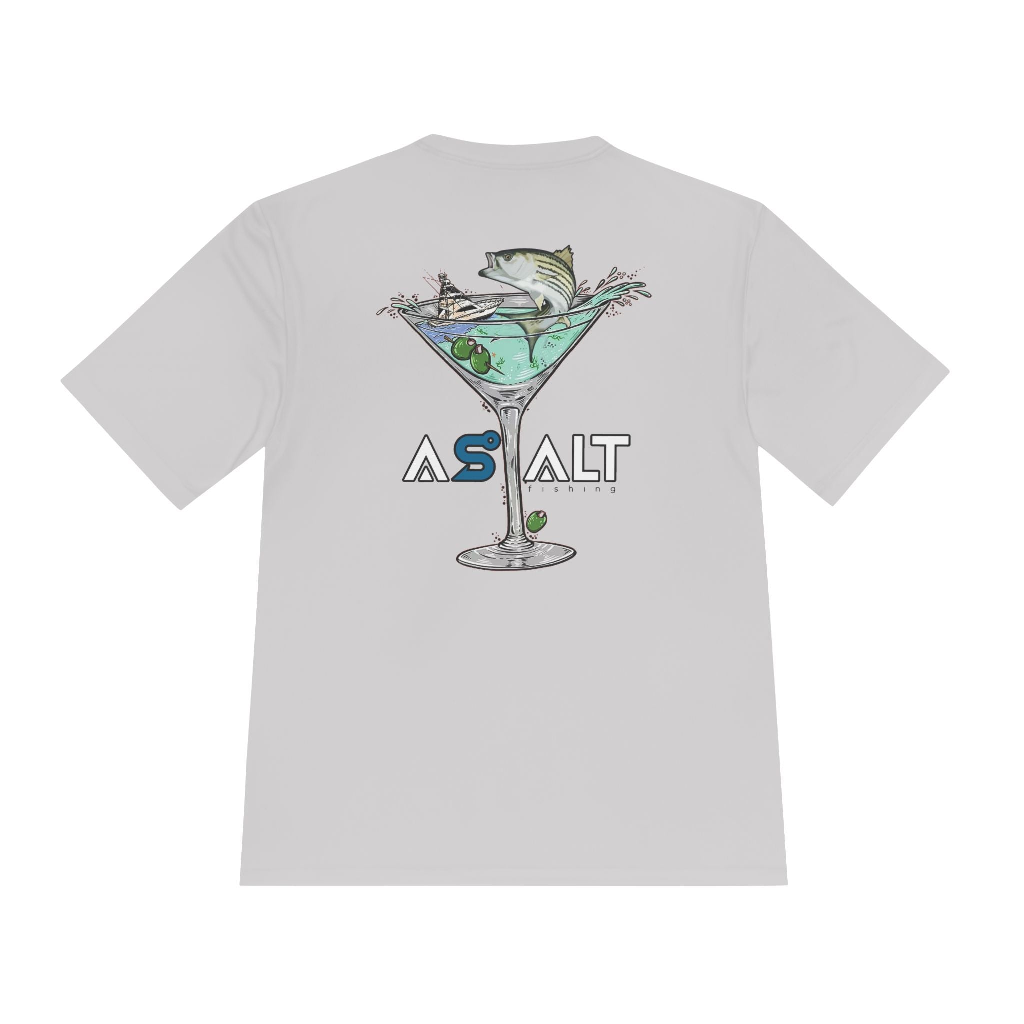 Fishing Lover Unisex Moisture Wicking Tee - ASALT Fishing Design