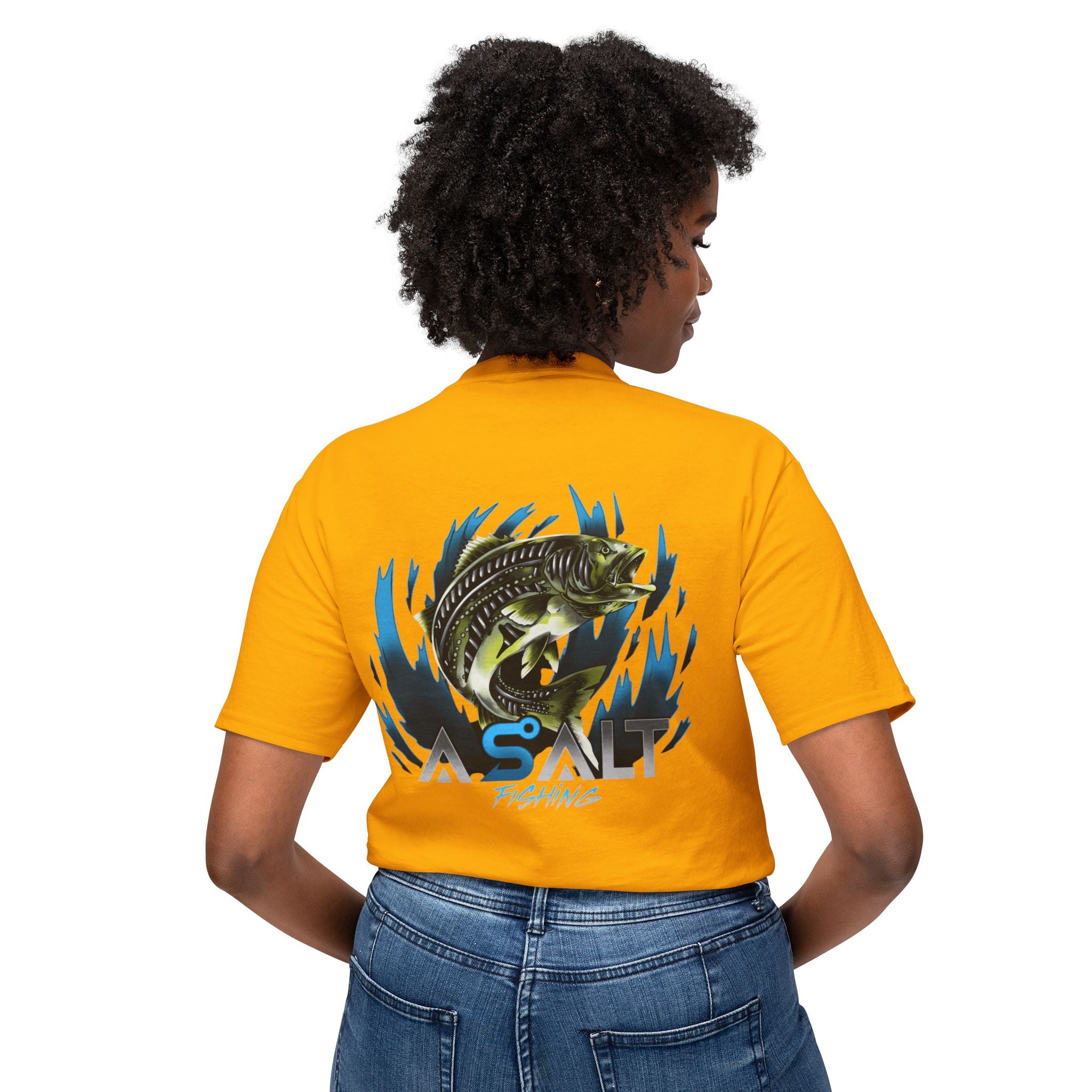 ASALT Fishing Unisex T-Shirt - Angry Striper