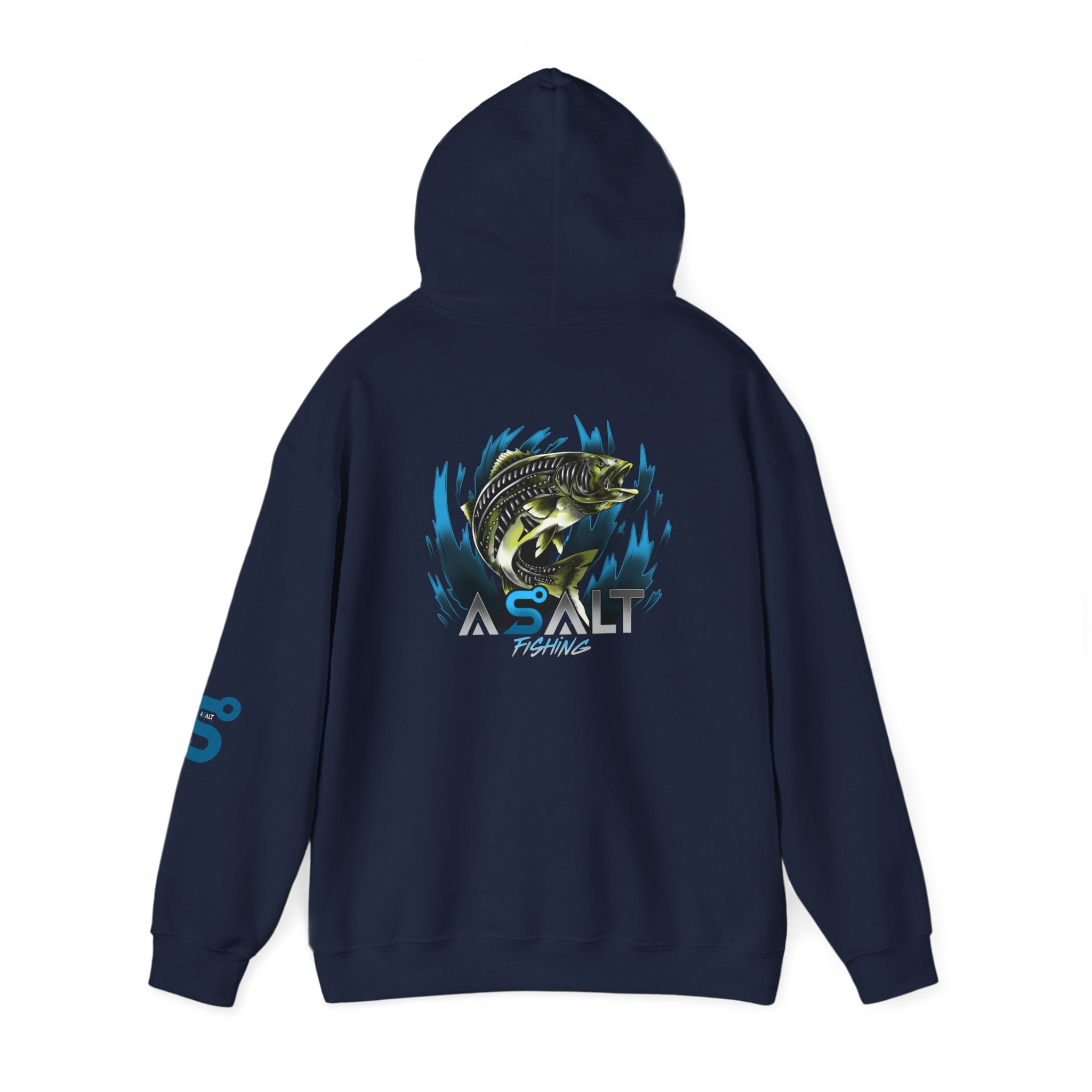 ASALT Fishing Unisex Heavy Blend™ Hoodie - Perfect for Anglers and Outdoor Enthusiasts