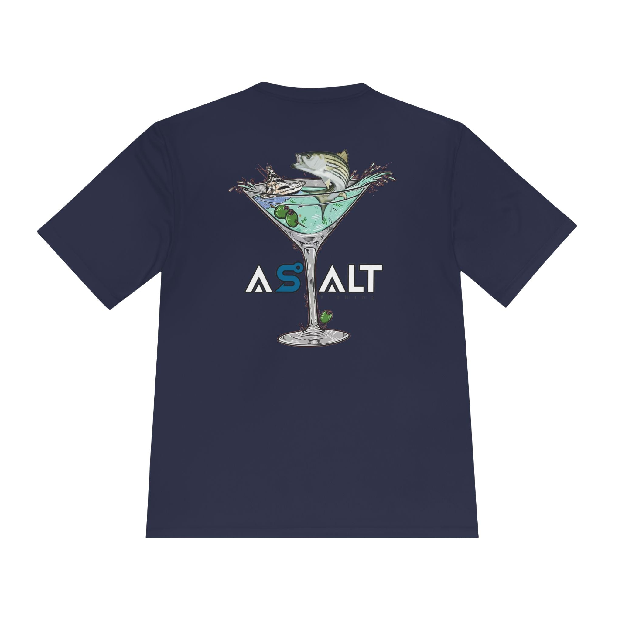 Fishing Lover Unisex Moisture Wicking Tee - ASALT Fishing Design