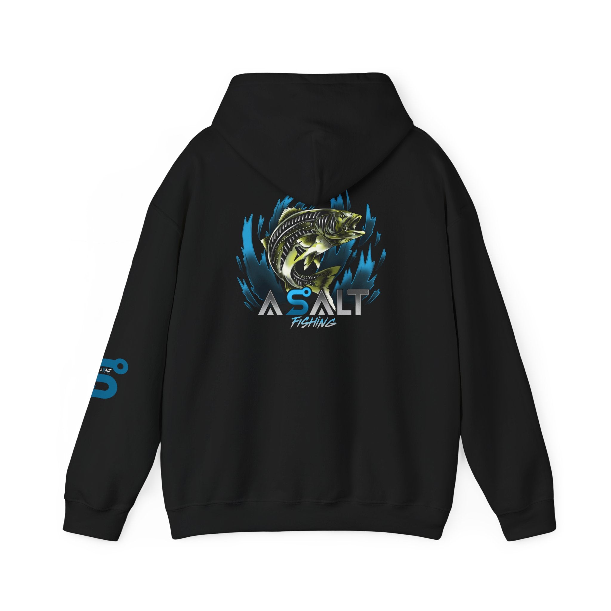 ASALT Fishing Unisex Heavy Blend™ Hoodie - Perfect for Anglers and Outdoor Enthusiasts