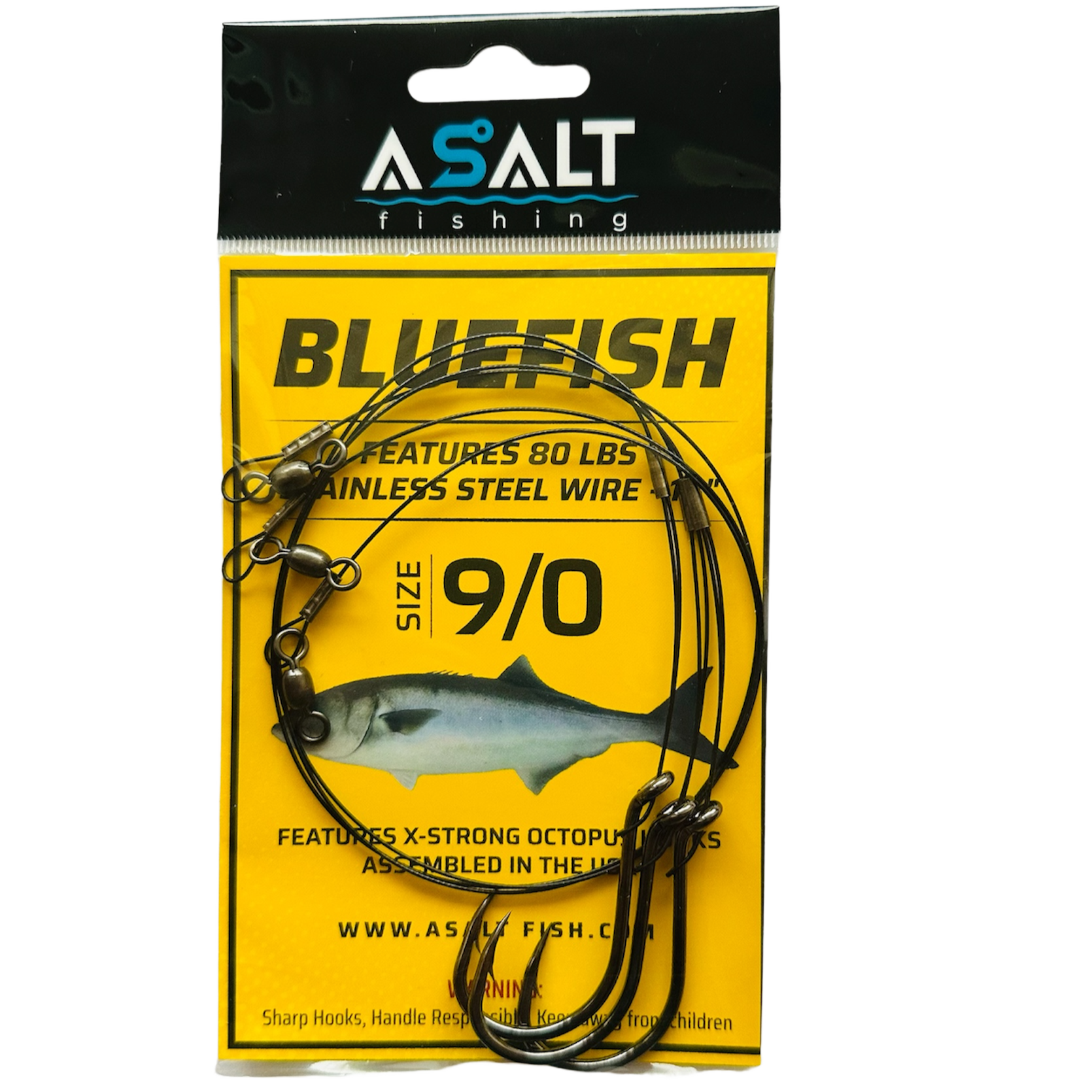 Bluefish Rigs Octopus Hooks USA Assembled