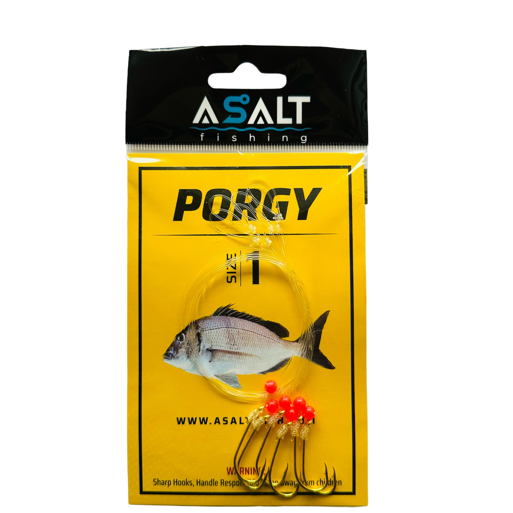 Porgy Snelled Hooks
