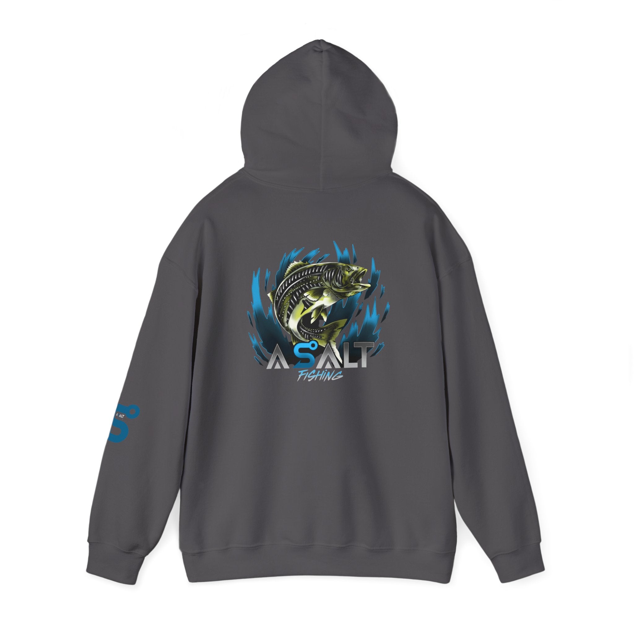 ASALT Fishing Unisex Heavy Blend™ Hoodie - Perfect for Anglers and Outdoor Enthusiasts