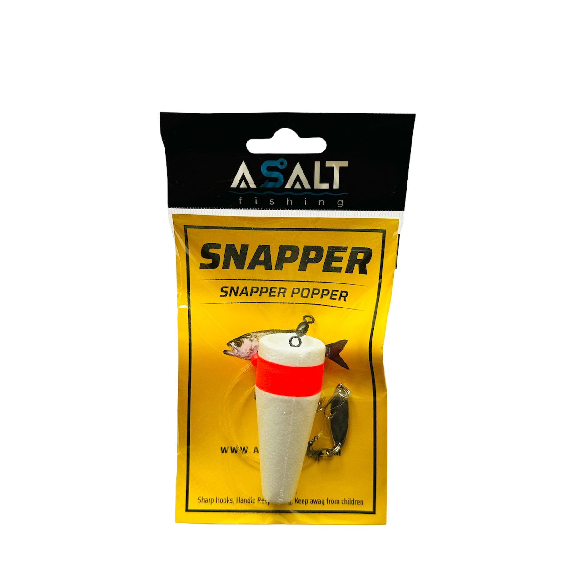 fishing dock bluefish snapper popper lure Snapper Popper With Lure – Asalt Fishing