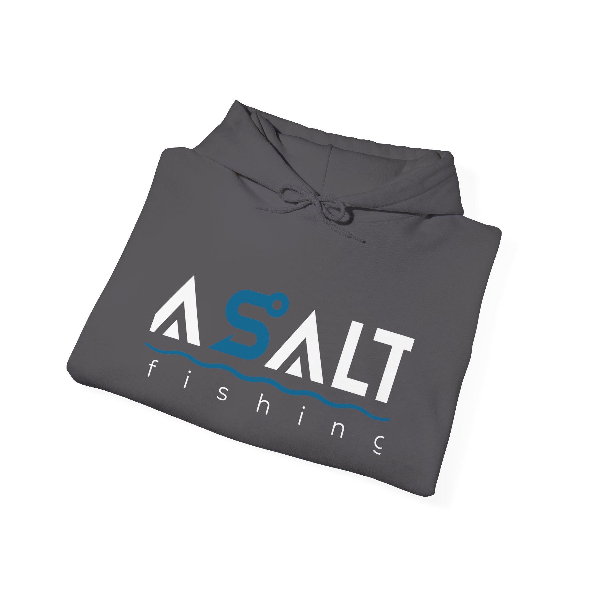 ASALT Fishing Unisex Heavy Blend™ Hoodie - Perfect for Anglers and Outdoor Enthusiasts