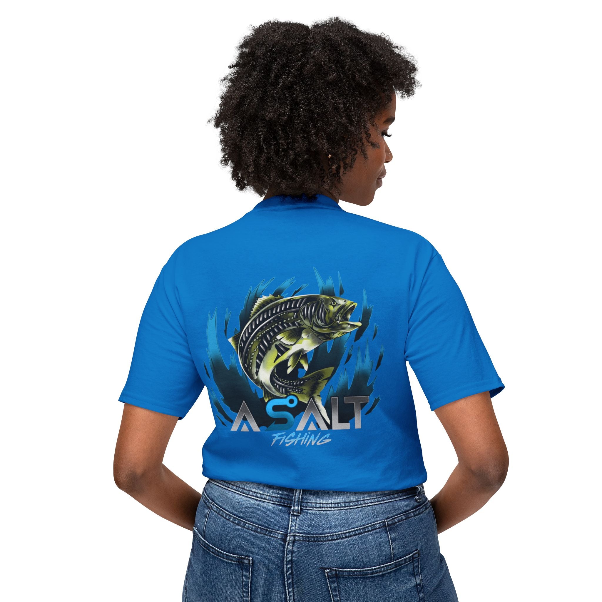 ASALT Fishing Unisex T-Shirt - Angry Striper