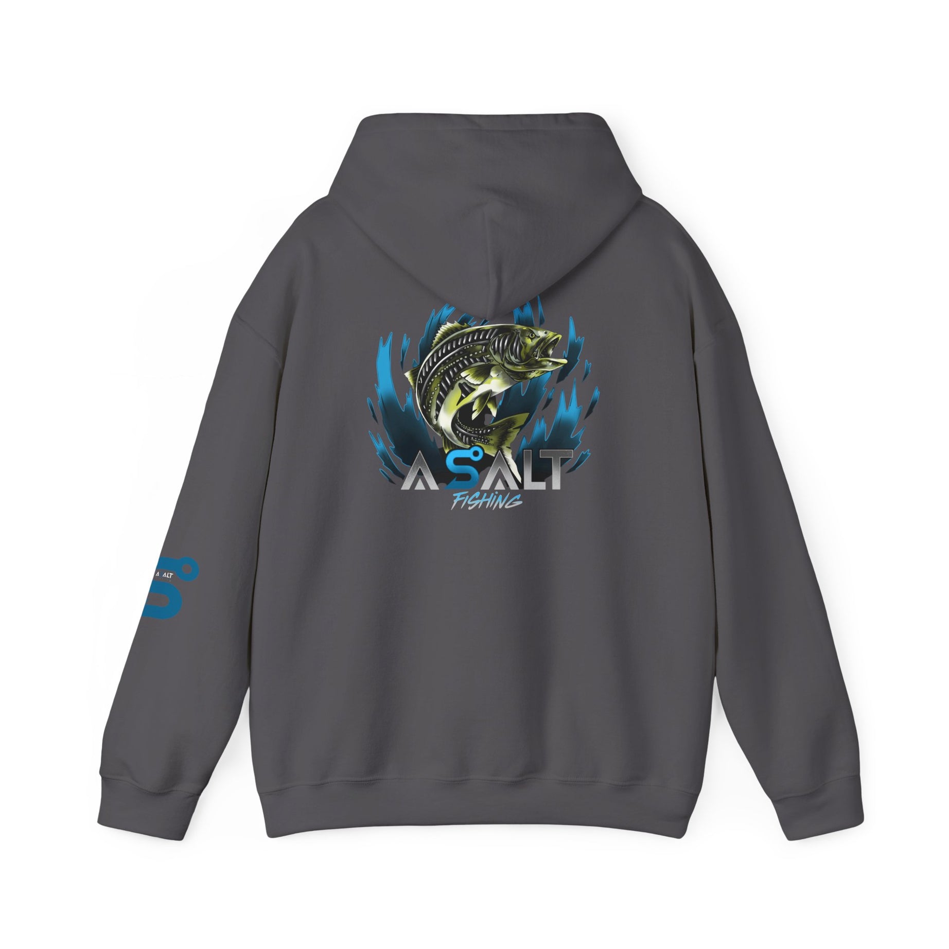 ASALT Fishing Unisex Heavy Blend™ Hoodie - Perfect for Anglers and Outdoor Enthusiasts