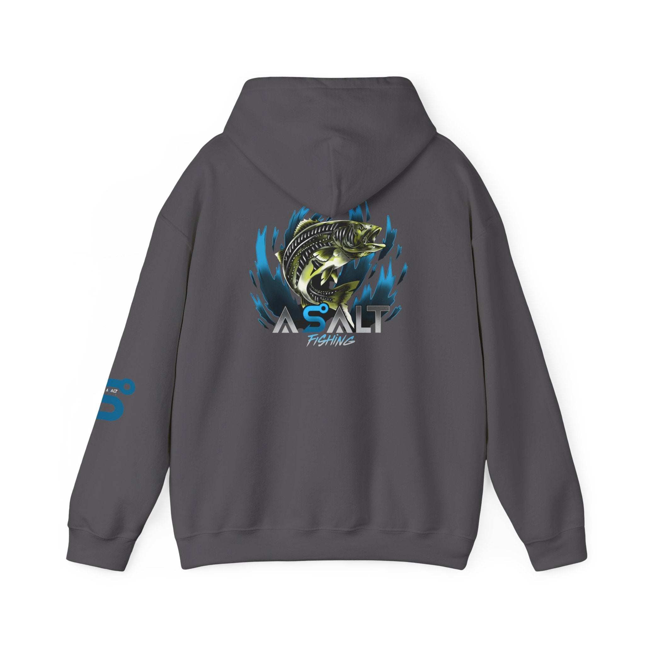 ASALT Fishing Unisex Heavy Blend™ Hoodie - Perfect for Anglers and Outdoor Enthusiasts
