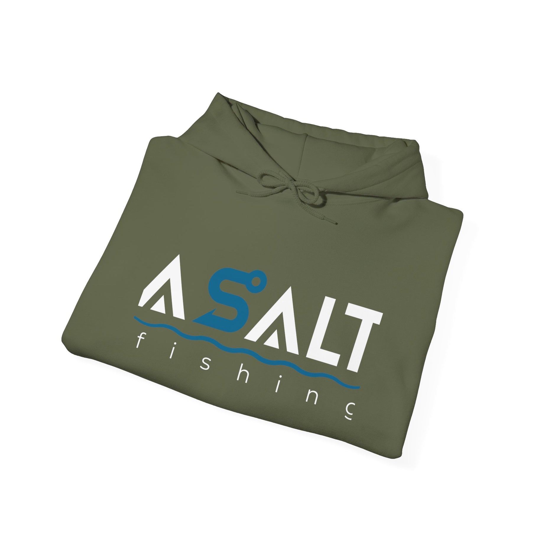 ASALT Fishing Unisex Heavy Blend™ Hoodie - Perfect for Anglers and Outdoor Enthusiasts