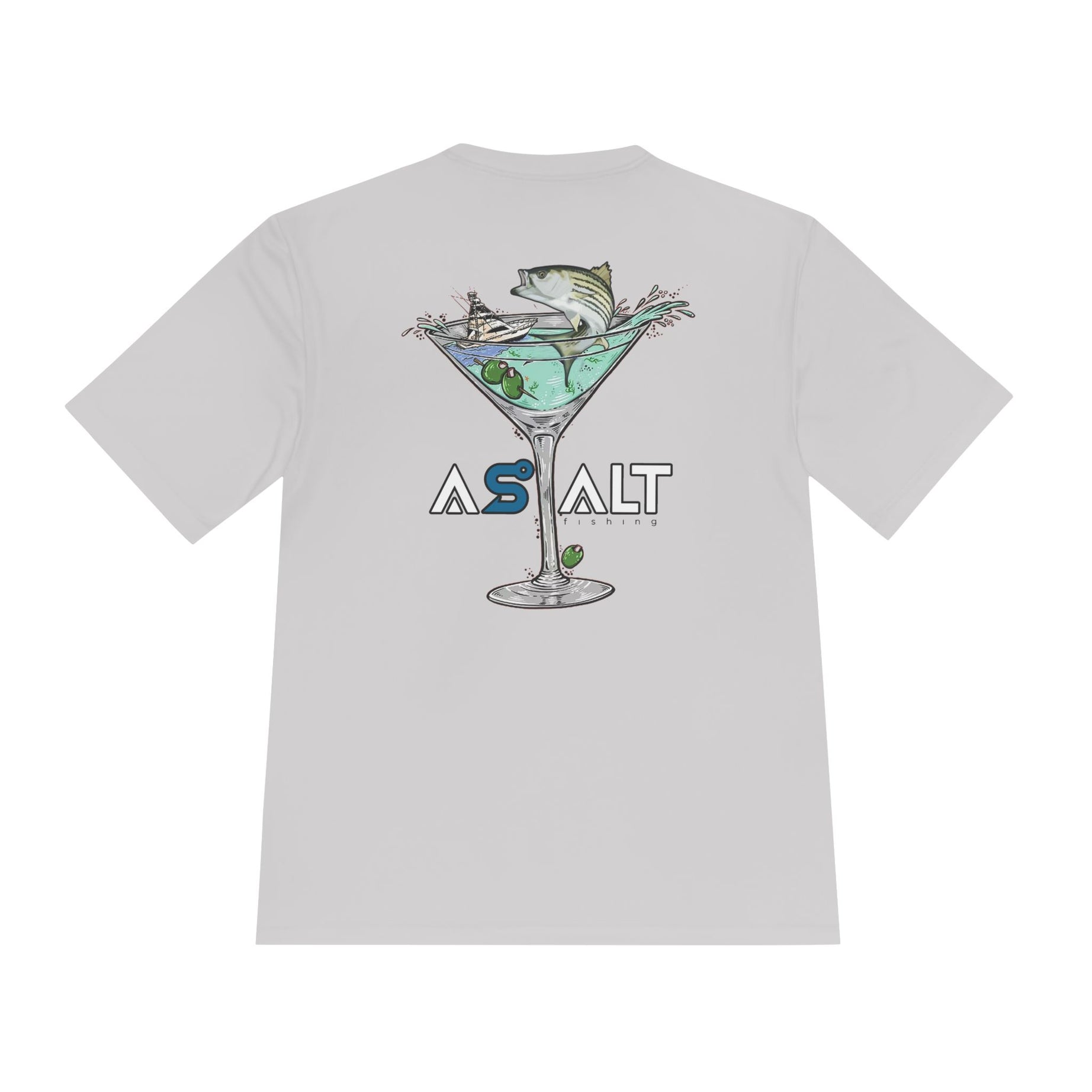 Fishing Lover Unisex Moisture Wicking Tee - ASALT Fishing Design