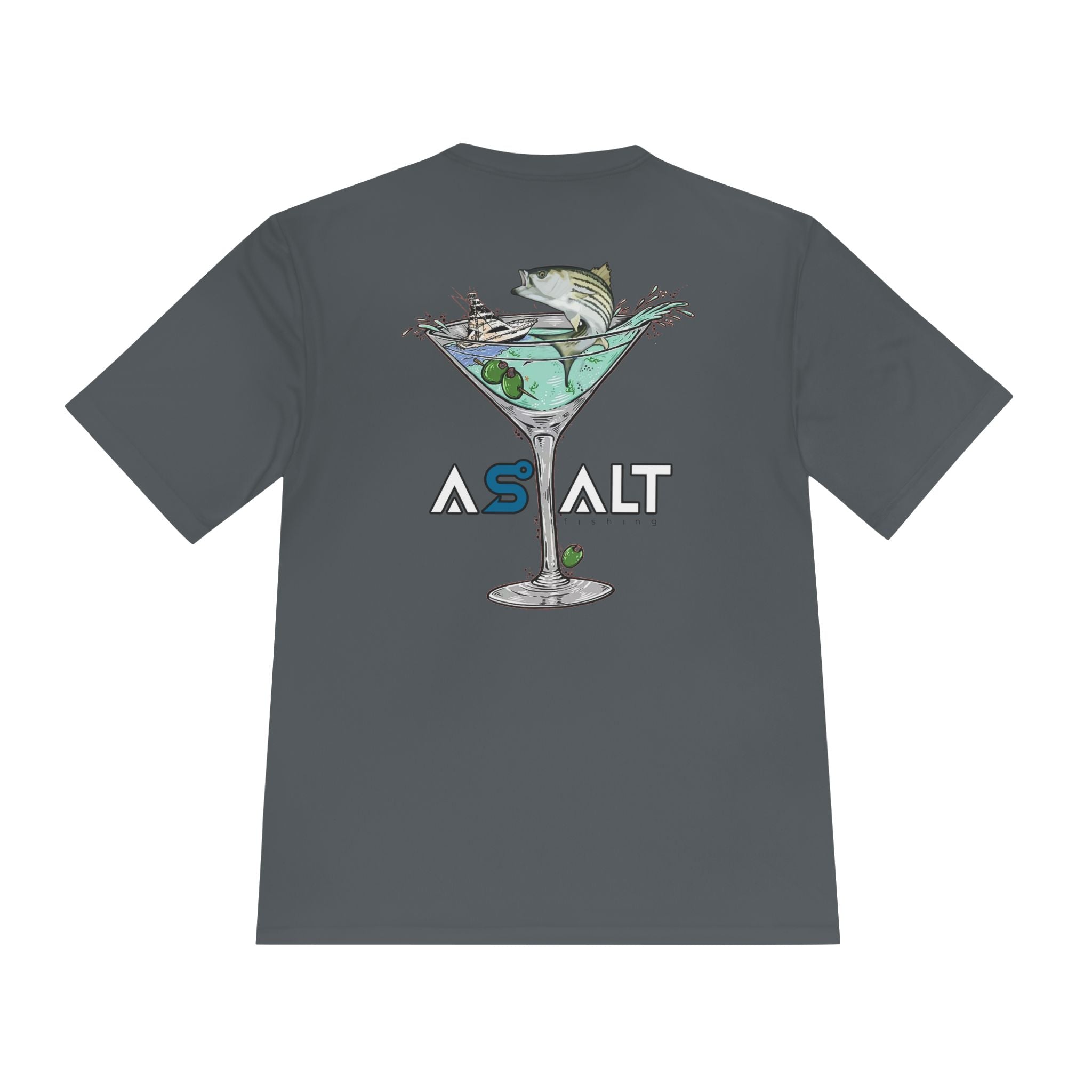 Fishing Lover Unisex Moisture Wicking Tee - ASALT Fishing Design