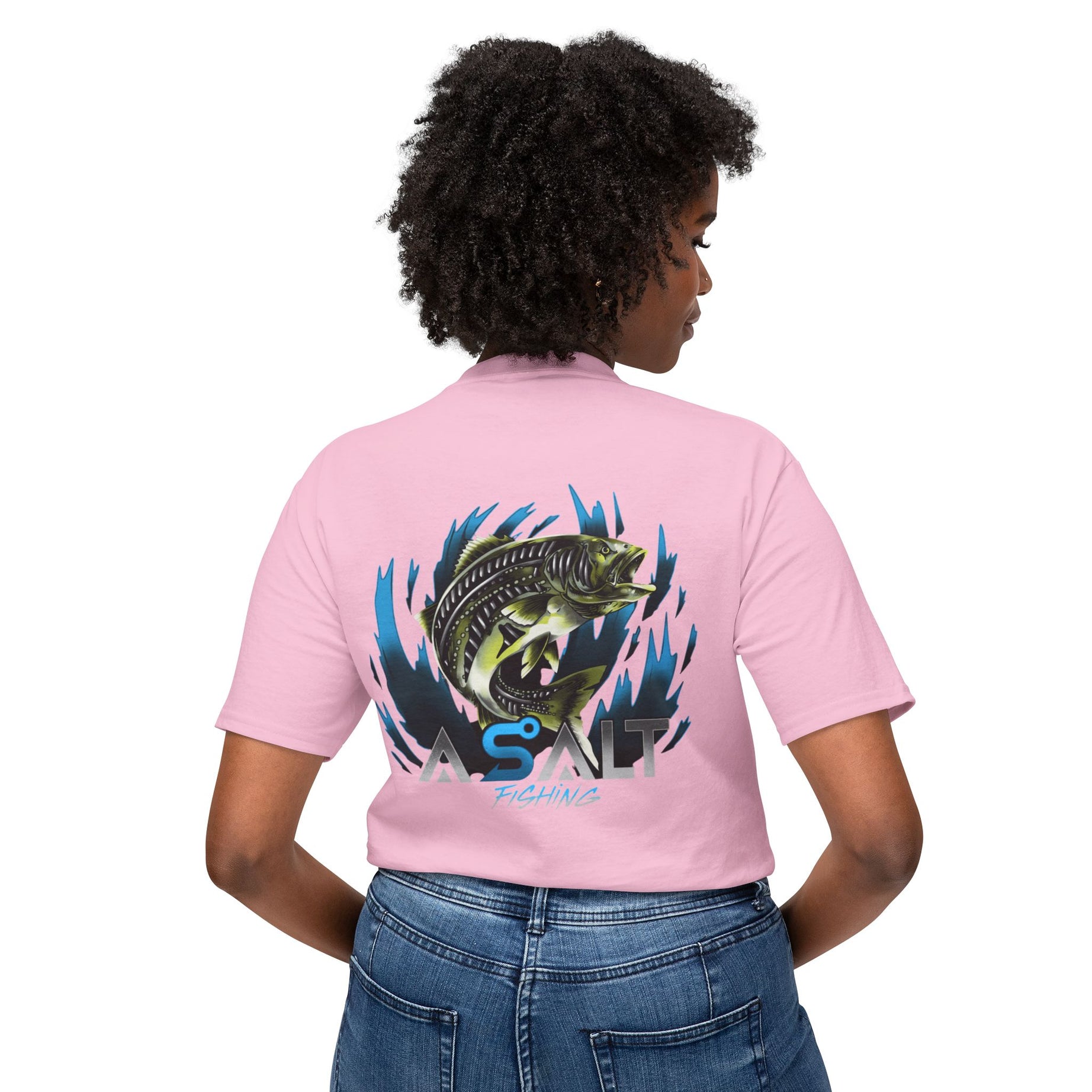 ASALT Fishing Unisex T-Shirt - Angry Striper