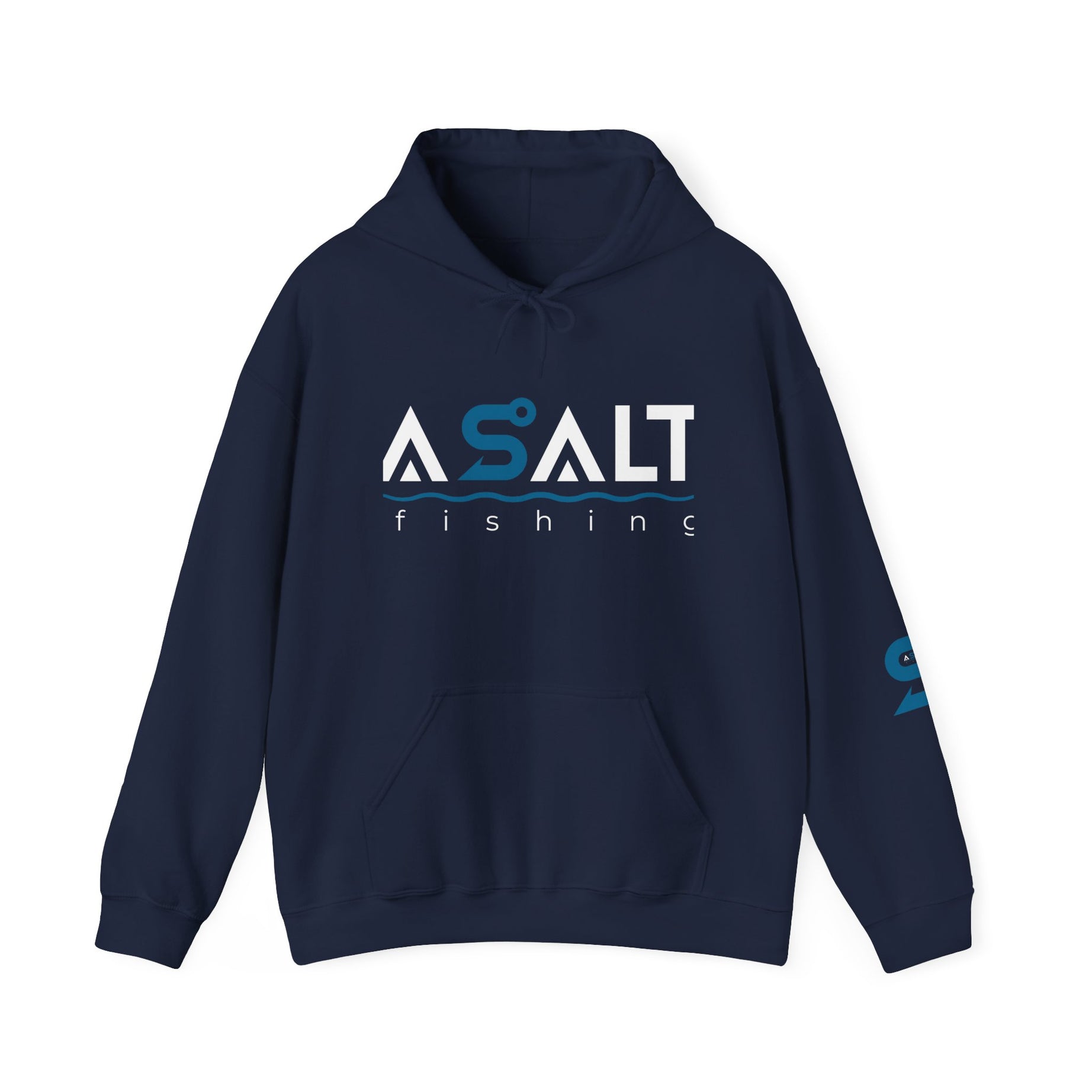 ASALT Fishing Unisex Heavy Blend™ Hoodie - Perfect for Anglers and Outdoor Enthusiasts