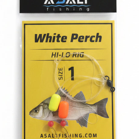 Asalt Fishing 281 White Perch Hi-Lo rig Size 1