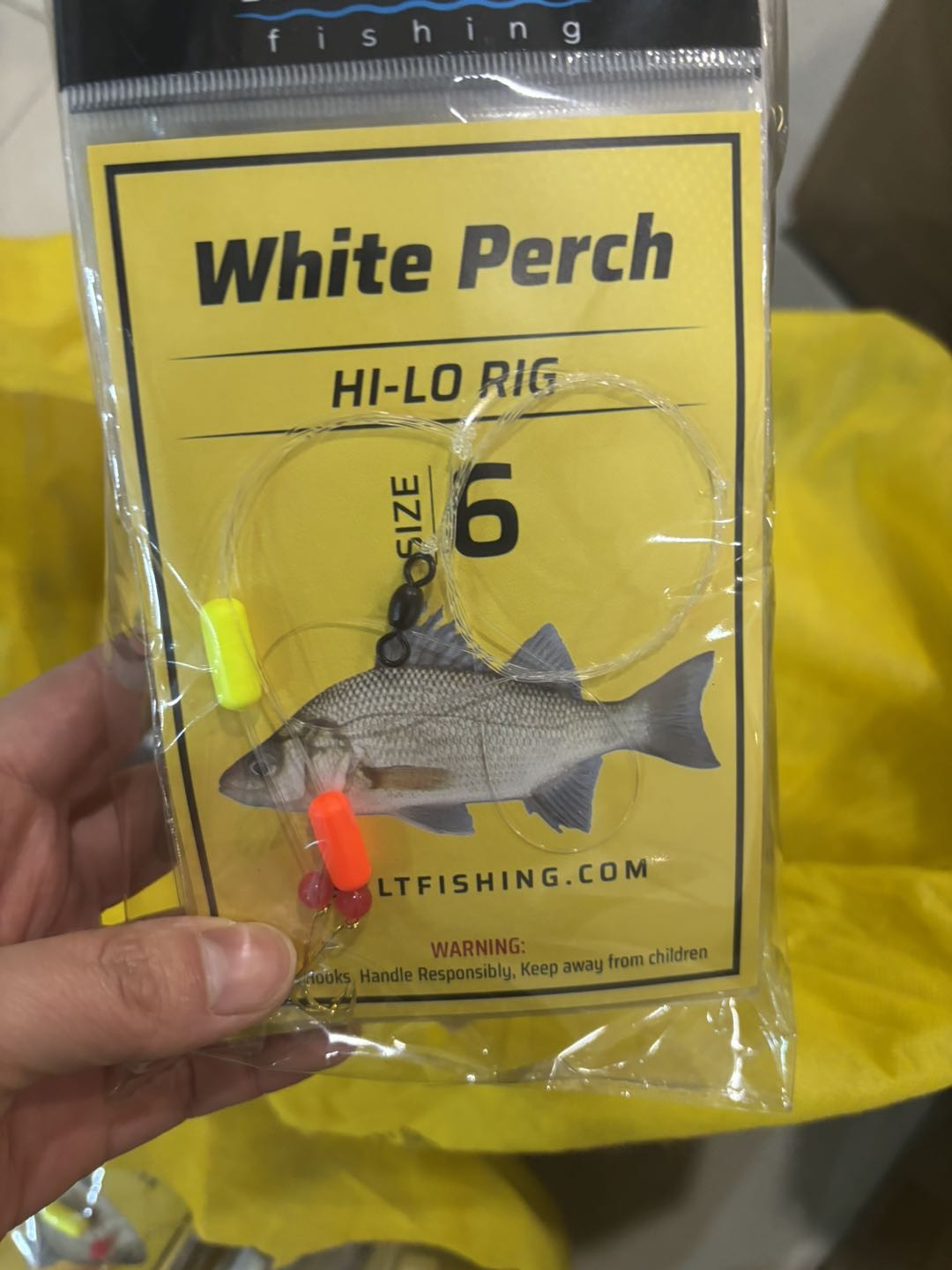 Asalt Fishing Perch Hi-Lo Rigs