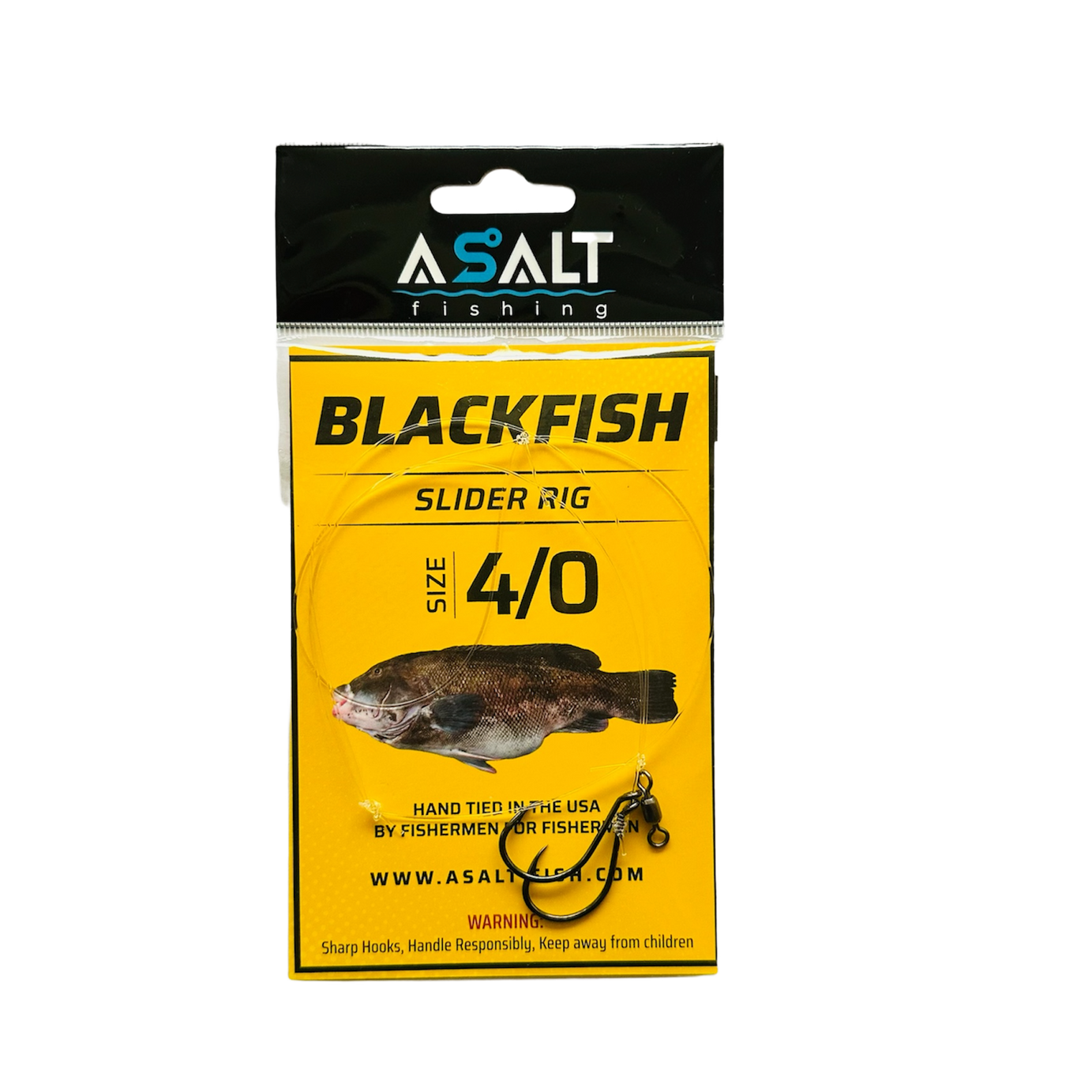 blackfish fish hooks Blackfish Slider Rig (Tautog Rig) | Double Hook Crab Rig