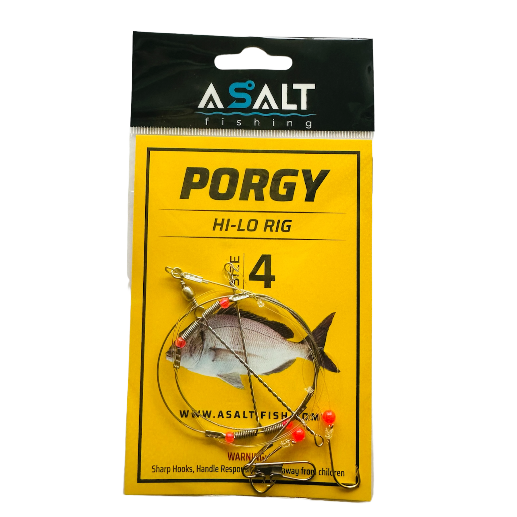 Porgy Hi-Lo Wire Rigs | Scup Fishing Rig | Asalt Fishing
