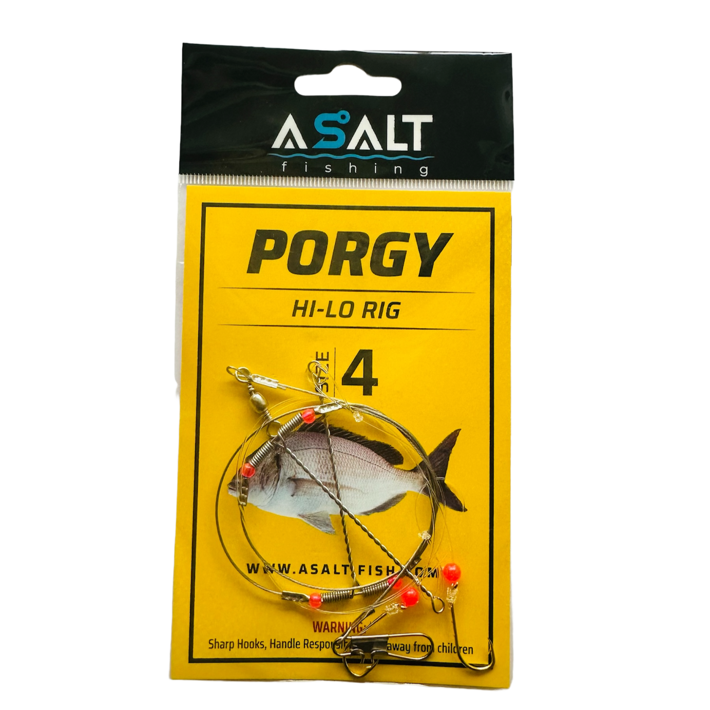 Scup Rigs Porgy Hi-Lo Wire Rigs | Scup Fishing Rig | Asalt Fishing