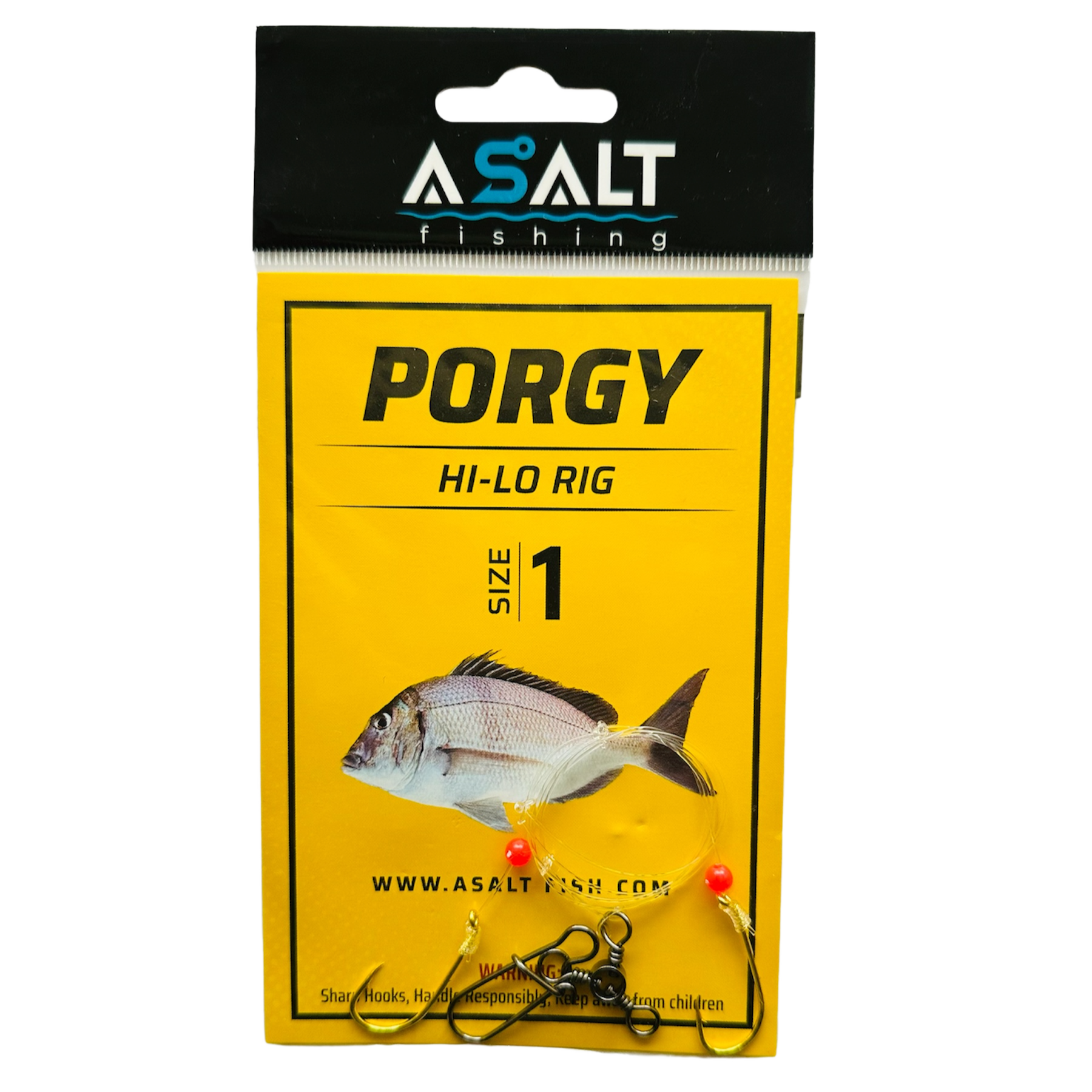 Porgy Hi-Lo Rigs | Scup Fishing Rig | Double Hook Bottom Rig
