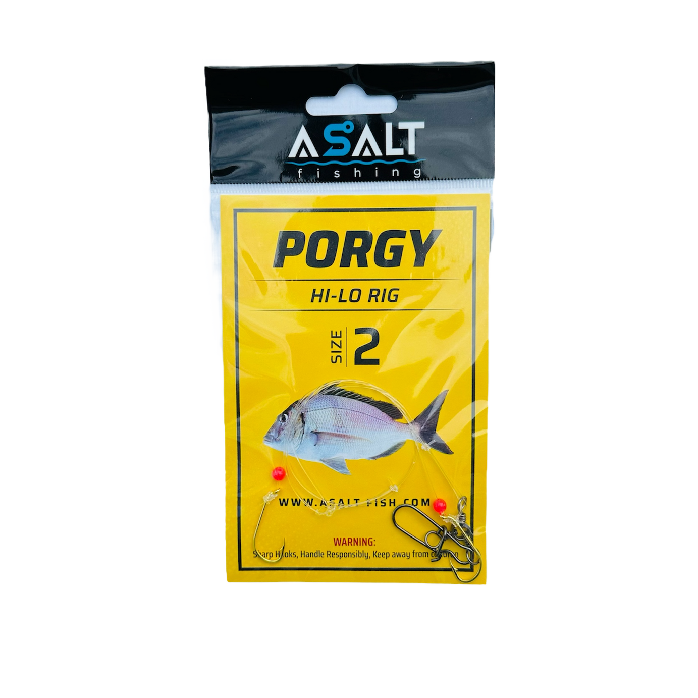 Scup Rigs Porgy Hi-Lo Rigs | Scup Fishing Rig | Double Hook Bottom Rig | Asalt ...