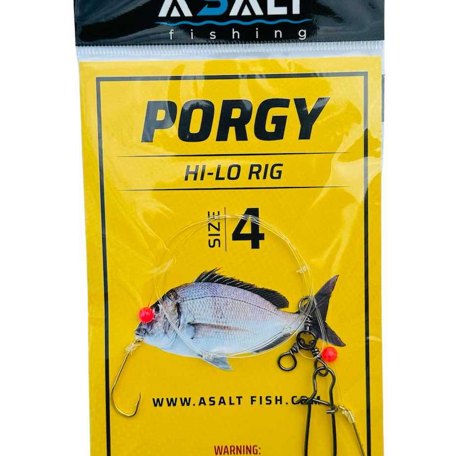 Scup Rigs Porgy Hi-Lo Rigs | Scup Fishing Rig | Double Hook Bottom Rig | Asalt ...