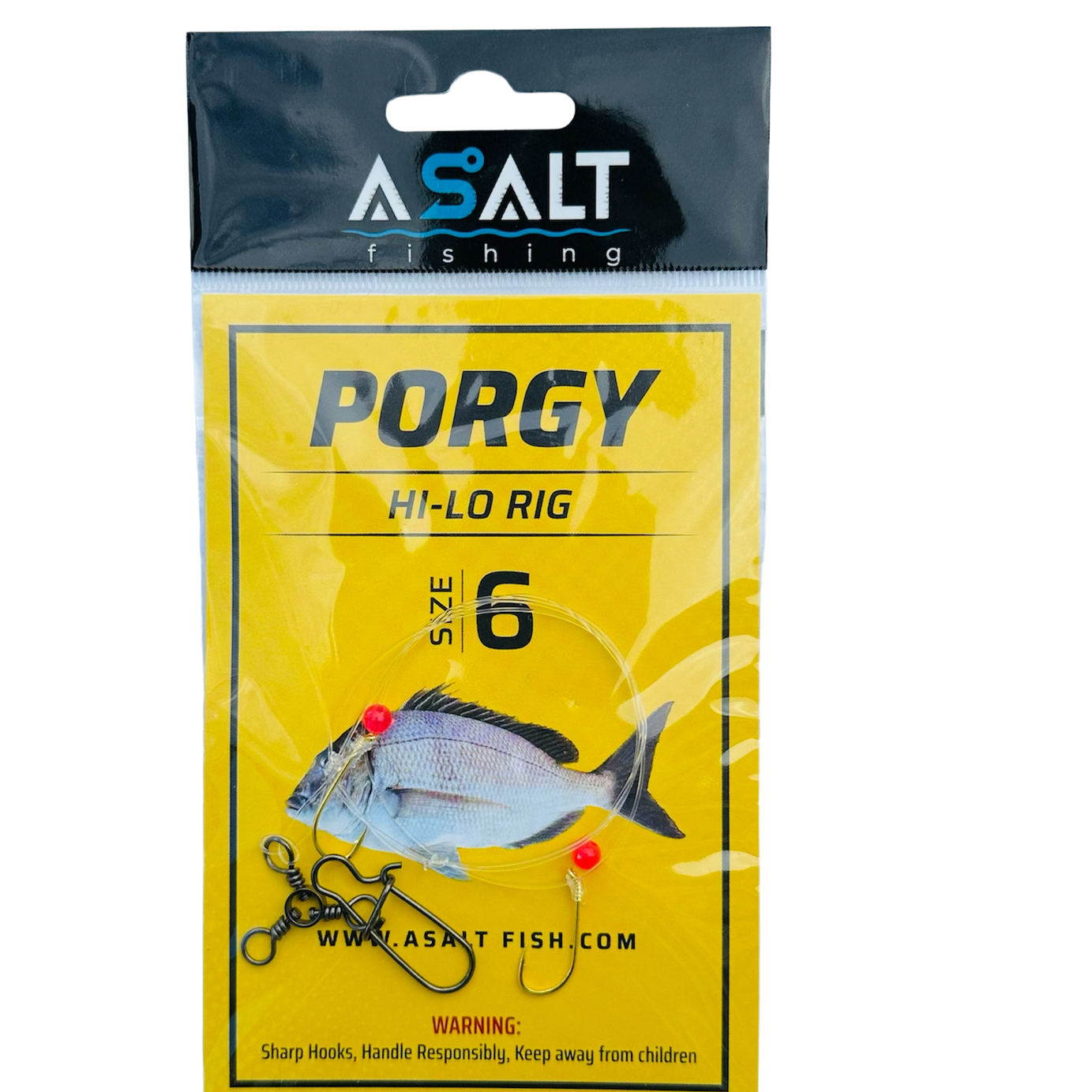 Porgy Hi-Lo Rigs | Scup Fishing Rig | Double Hook Bottom Rig