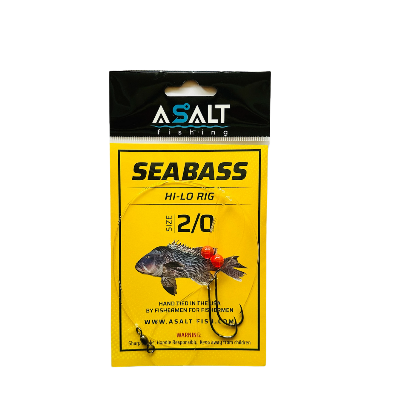 Sea Bass Hi-Lo Rigs USA Tied