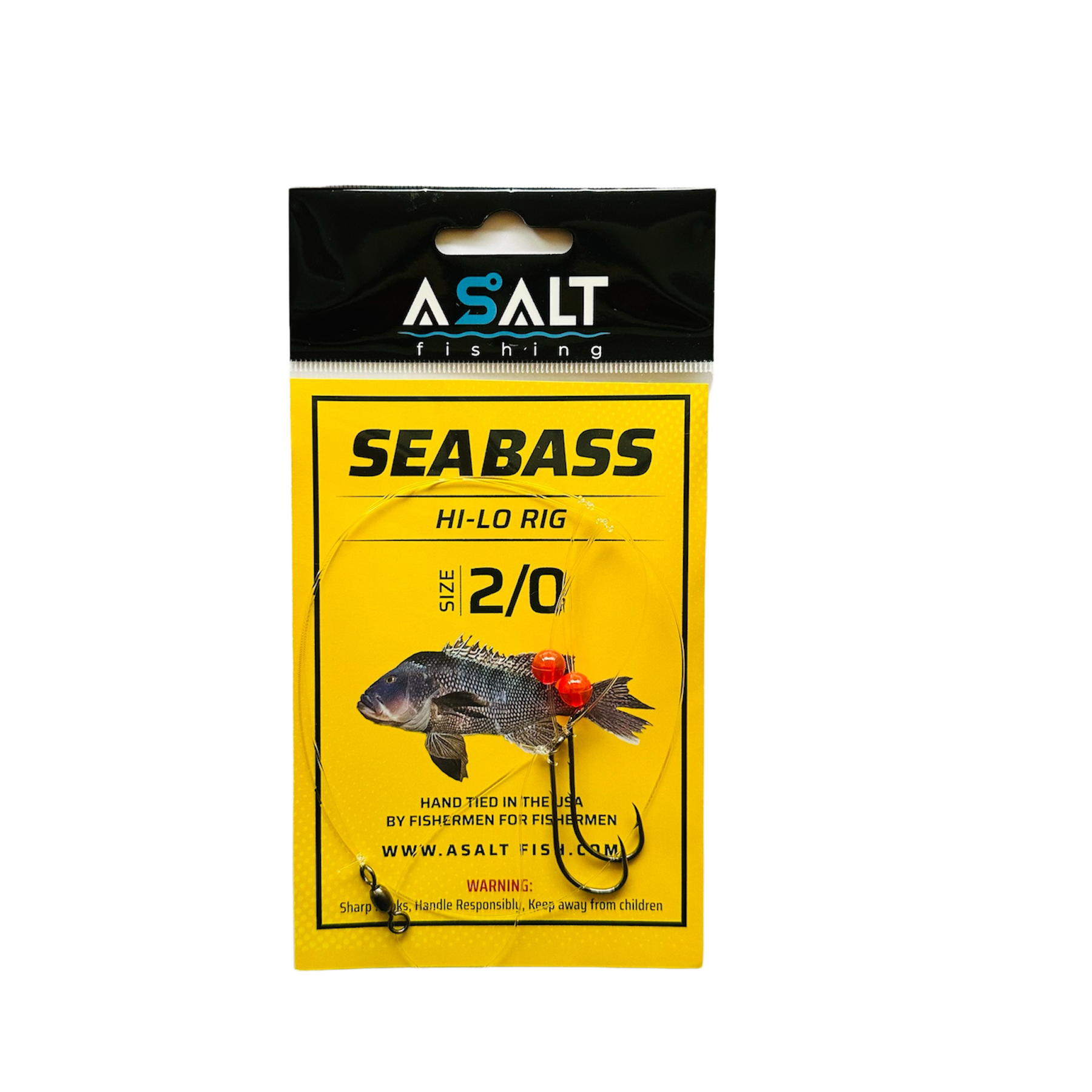 Sea Bass Hi-Lo Rigs USA Tied