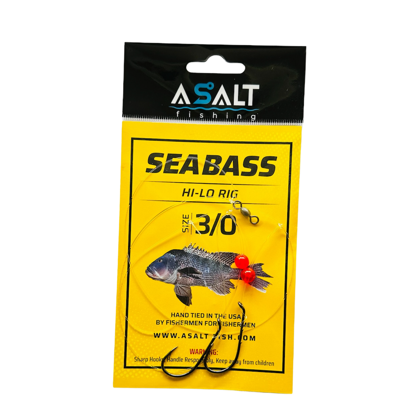 Sea Bass Hi-Lo Rigs USA Tied