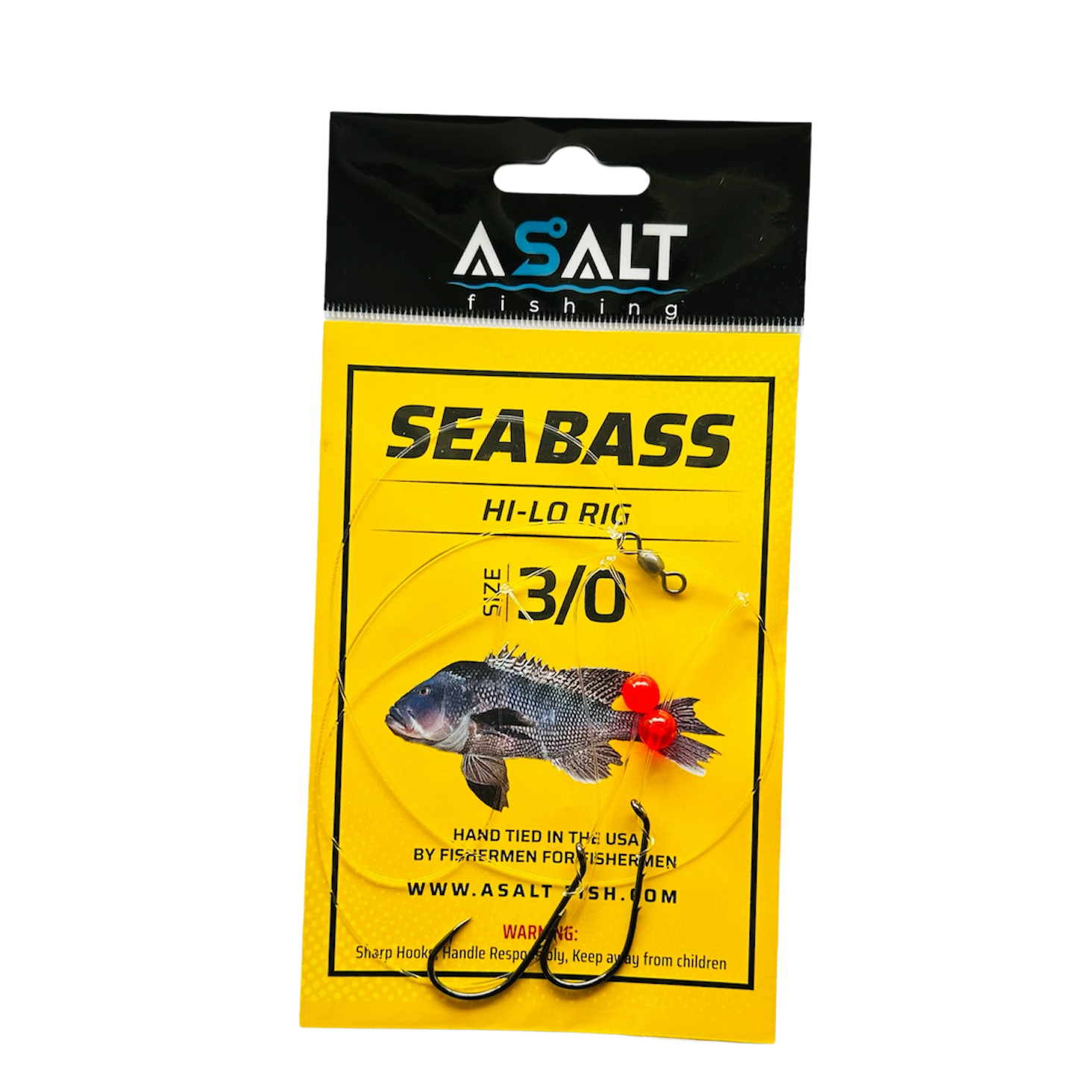 Sea Bass Hi-Lo Rigs USA Tied