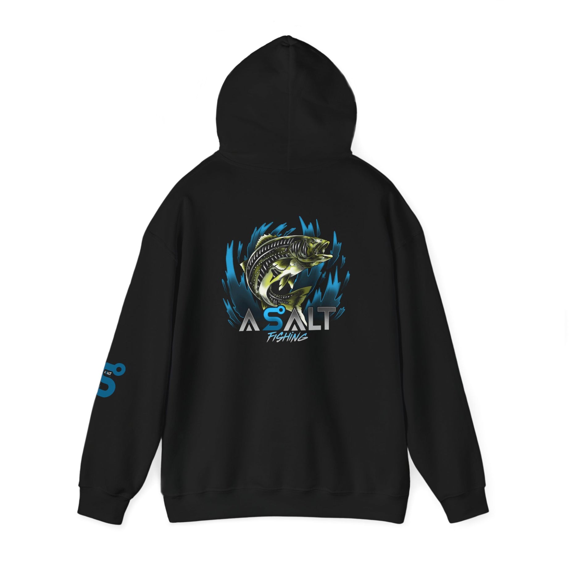 ASALT Fishing Unisex Heavy Blend™ Hoodie - Perfect for Anglers and Outdoor Enthusiasts