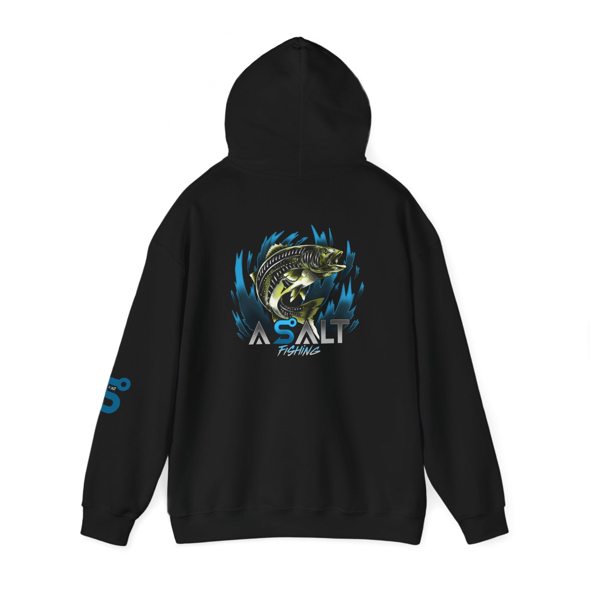 ASALT Fishing Unisex Heavy Blend™ Hoodie - Perfect for Anglers and Outdoor Enthusiasts