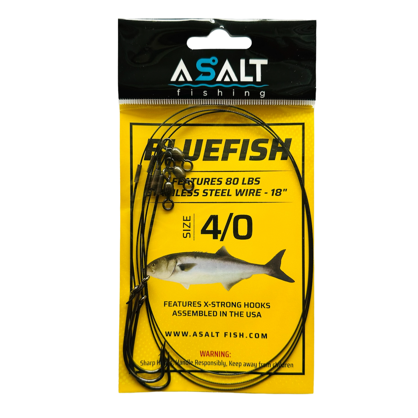 Bluefish Rigs O'Shaughnessy Hooks USA Assembled