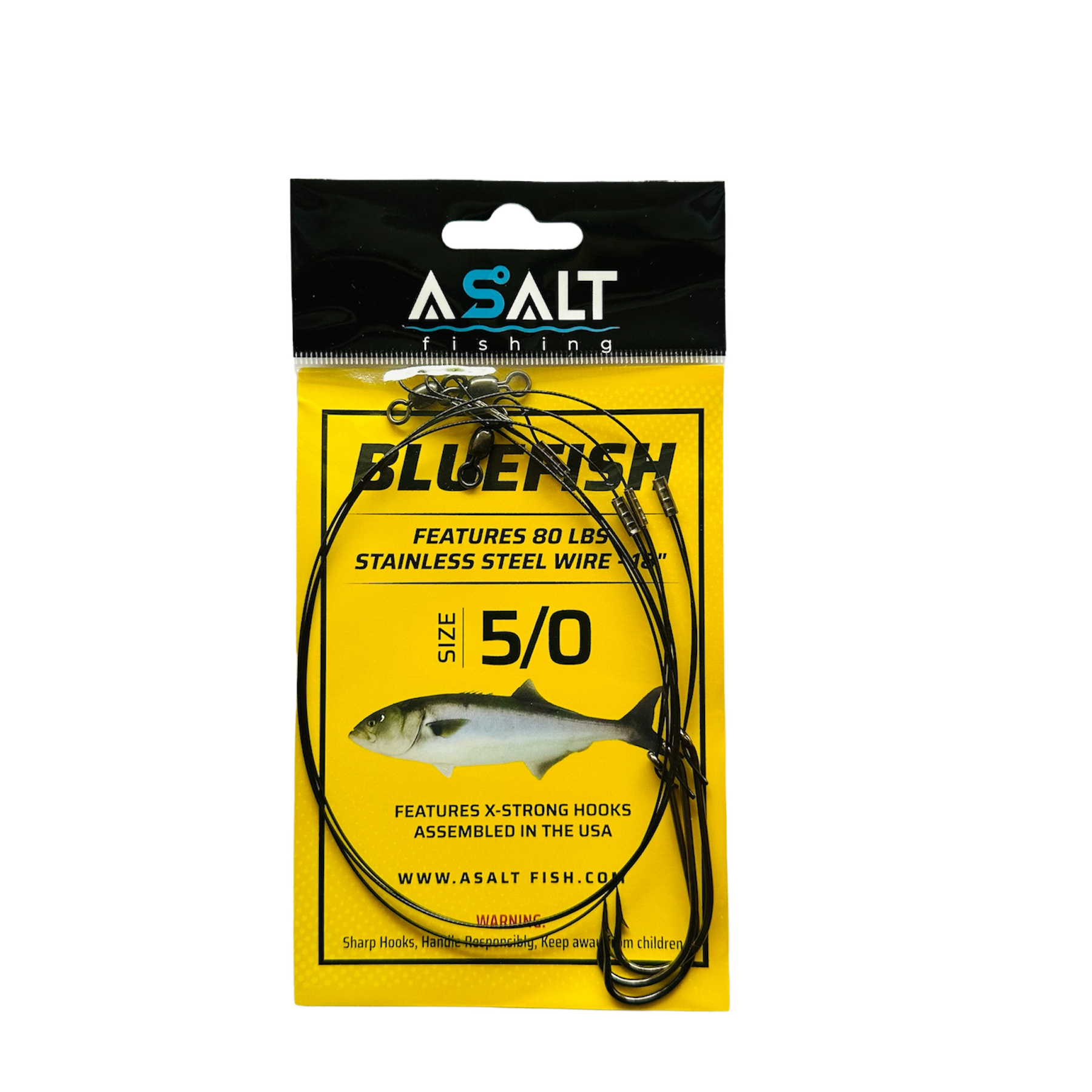 Bluefish Rigs O'Shaughnessy Hooks USA Assembled