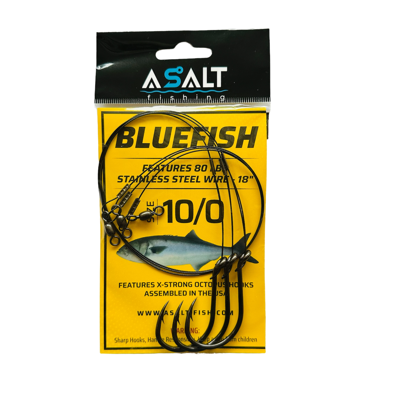 Bluefish Rigs Octopus Hooks USA Assembled