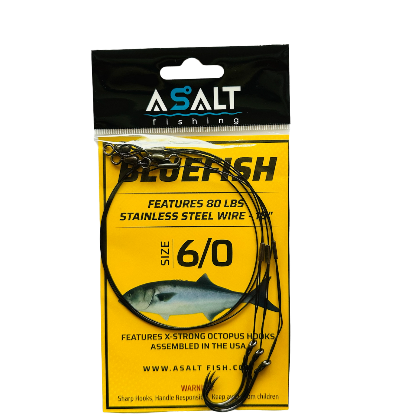 Bluefish Rigs Octopus Hooks USA Assembled