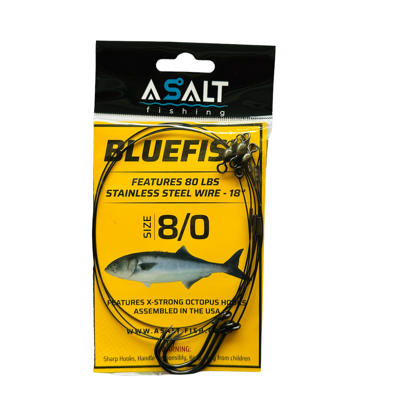 Bluefish Rigs Octopus Hooks USA Assembled