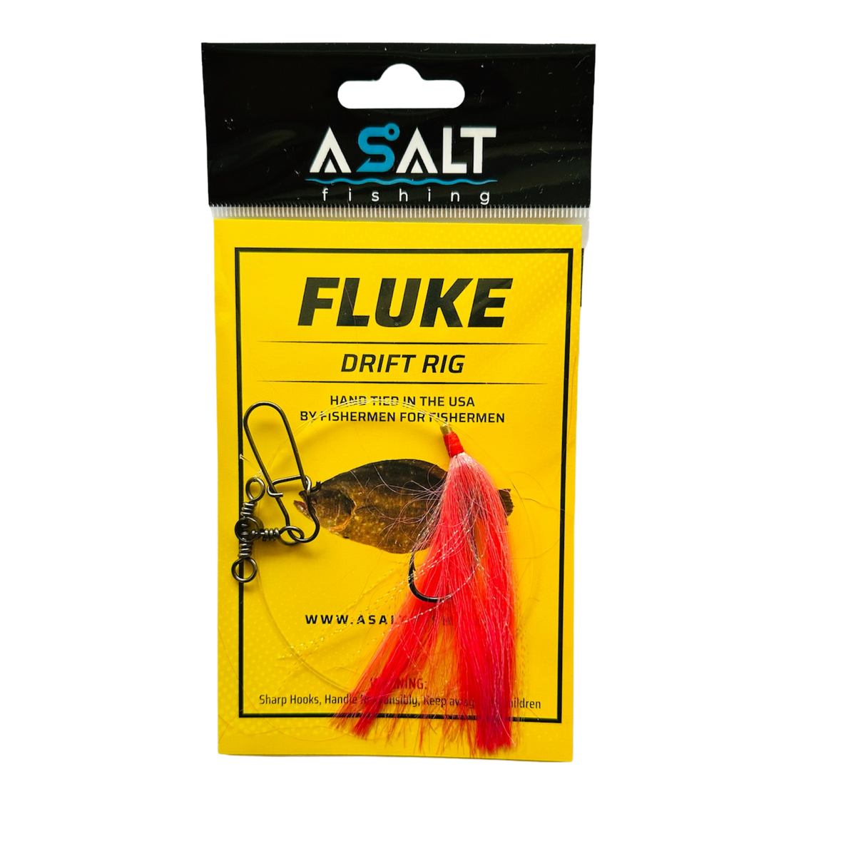 Telladrift Rig Fluke Drift Rigs USA Tied β Asalt Fishing