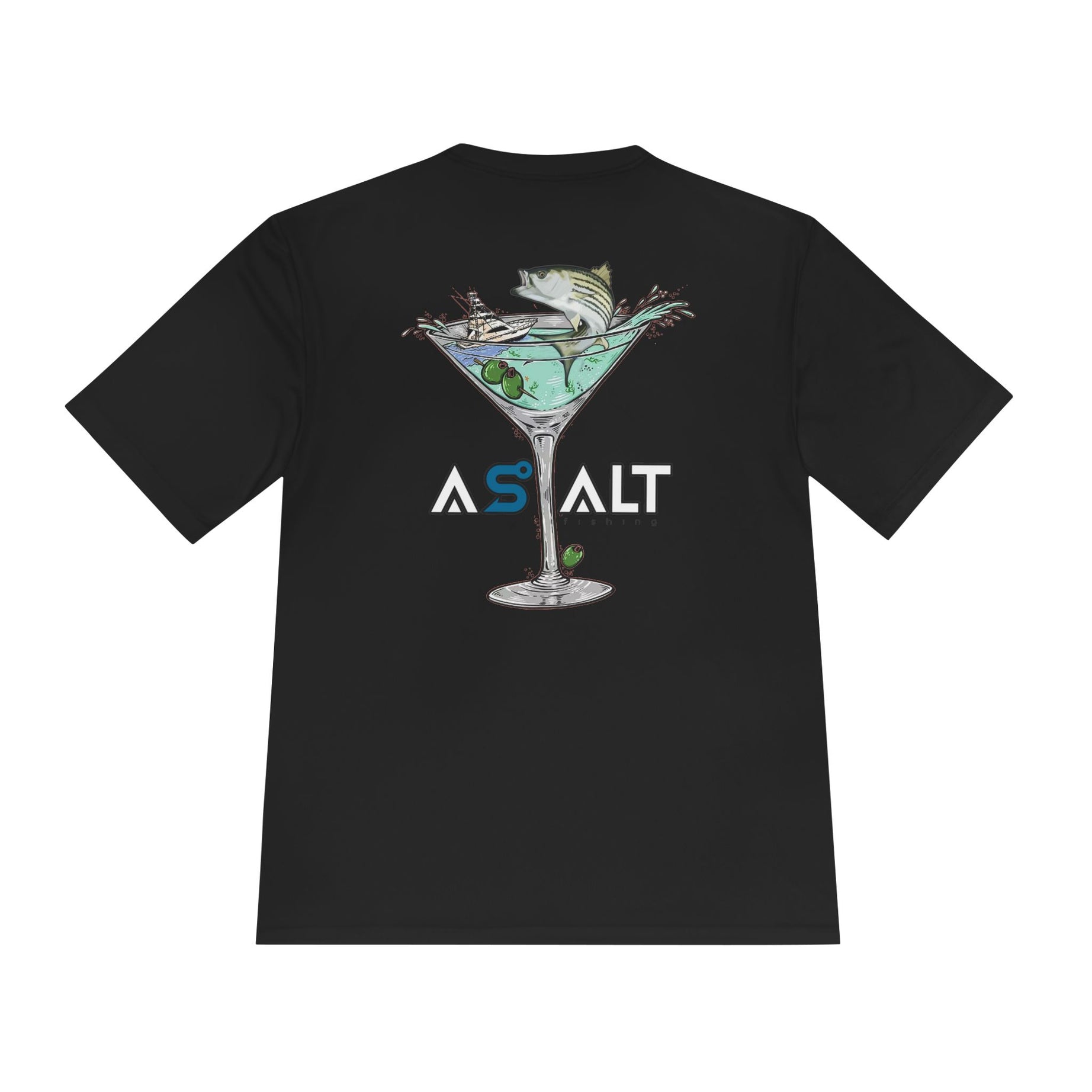 Fishing Lover Unisex Moisture Wicking Tee - ASALT Fishing Design