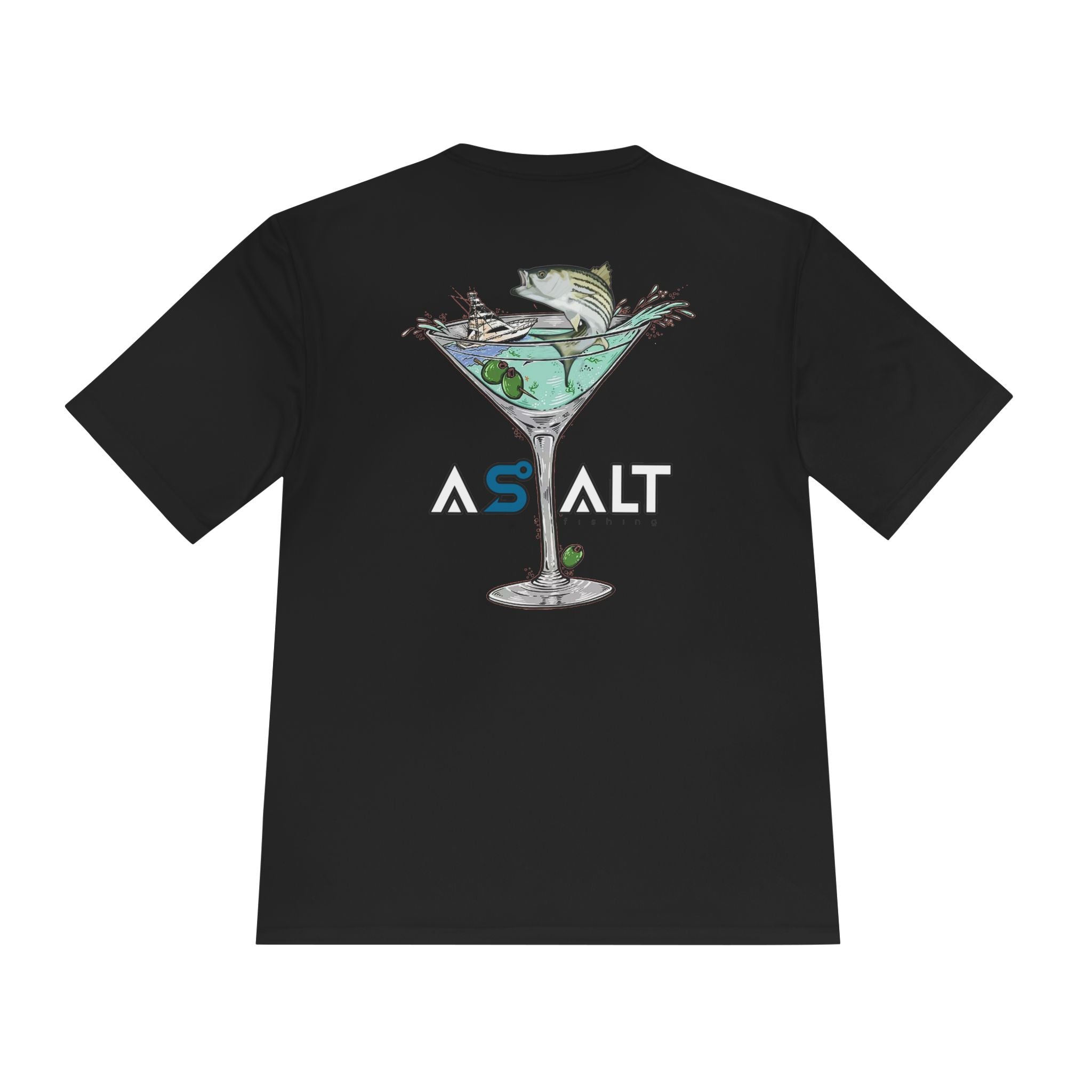 Fishing Lover Unisex Moisture Wicking Tee - ASALT Fishing Design