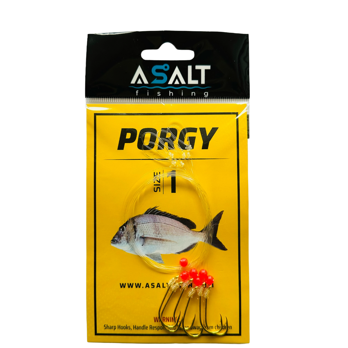 Porgy Snelled Hooks