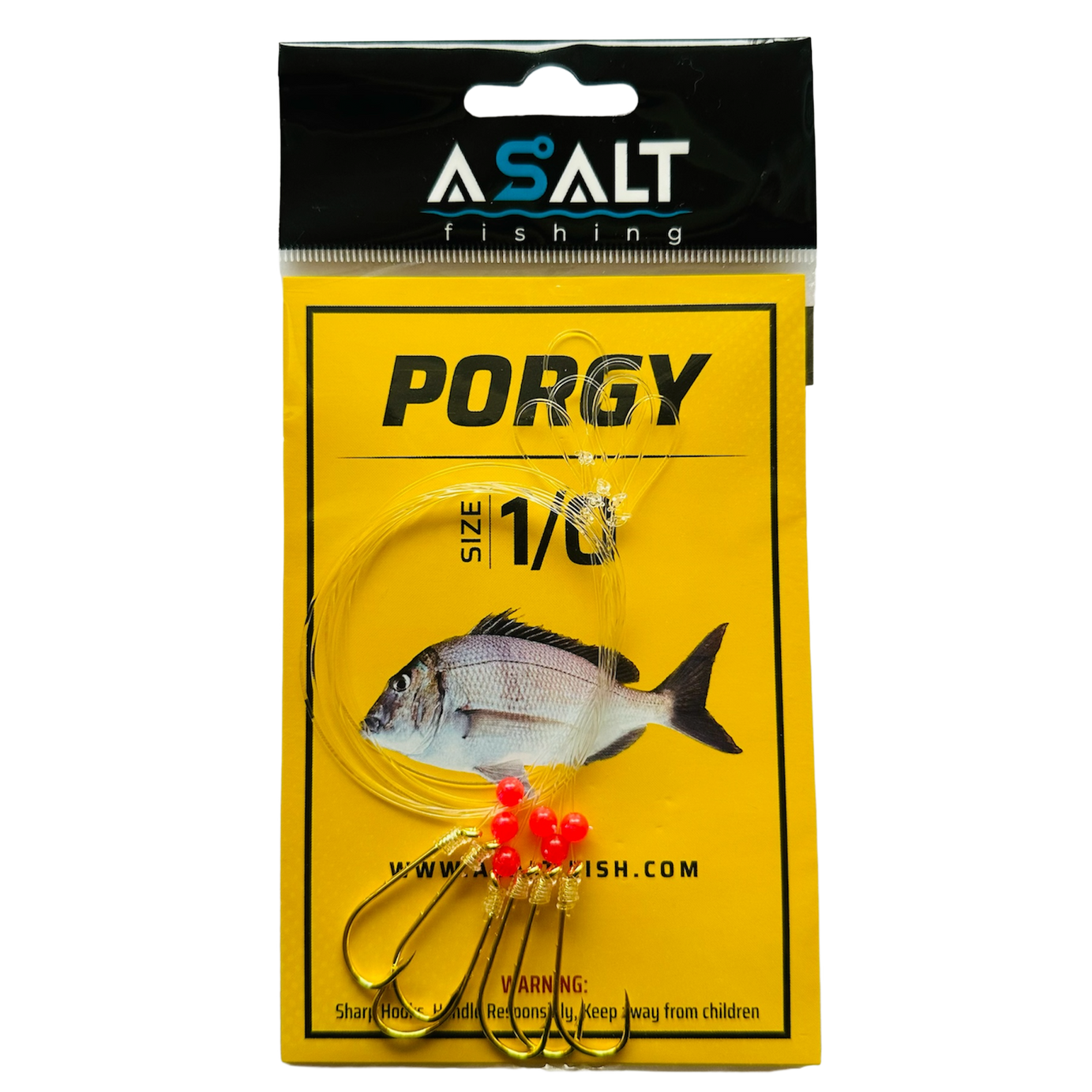 Porgy Snelled Hooks