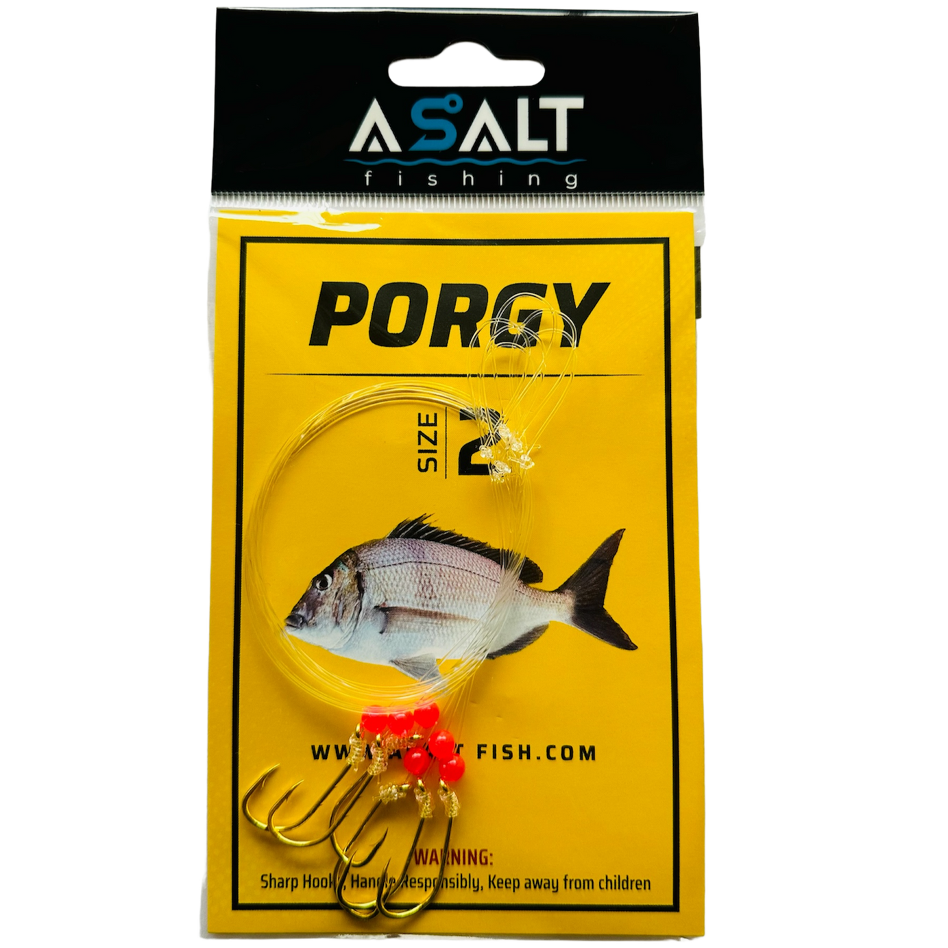 Porgy Snelled Hooks