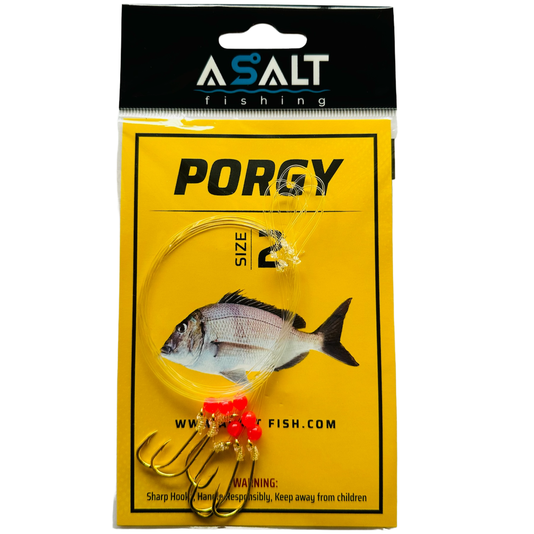 Porgy Snelled Hooks