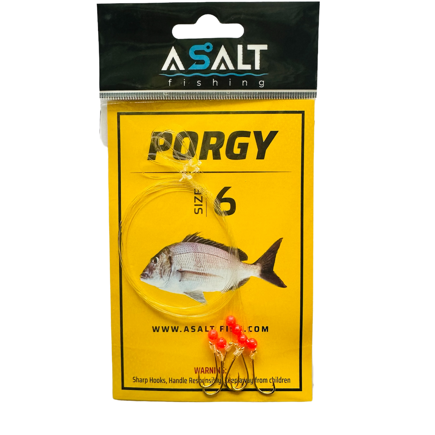Porgy Snelled Hooks