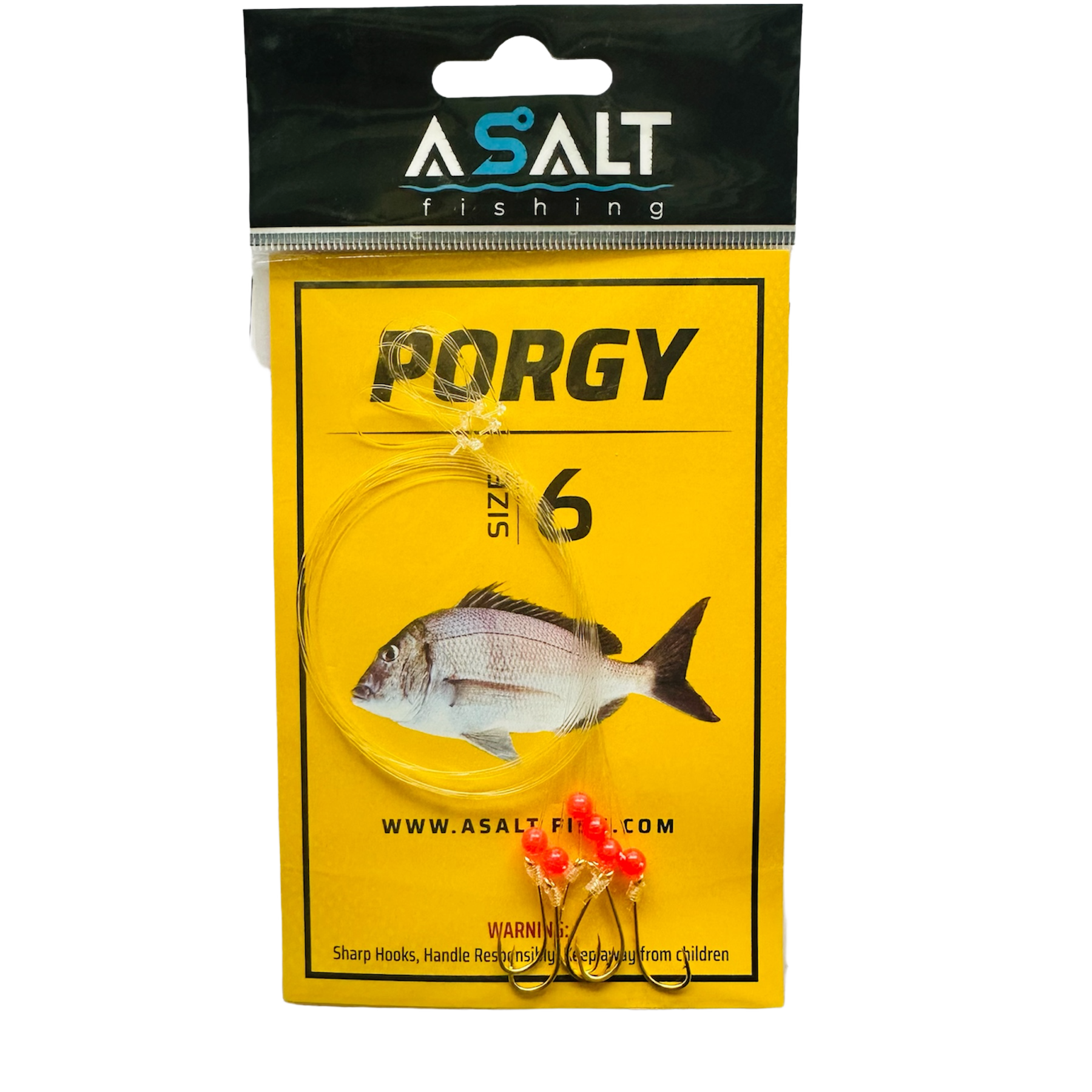 Porgy Snelled Hooks