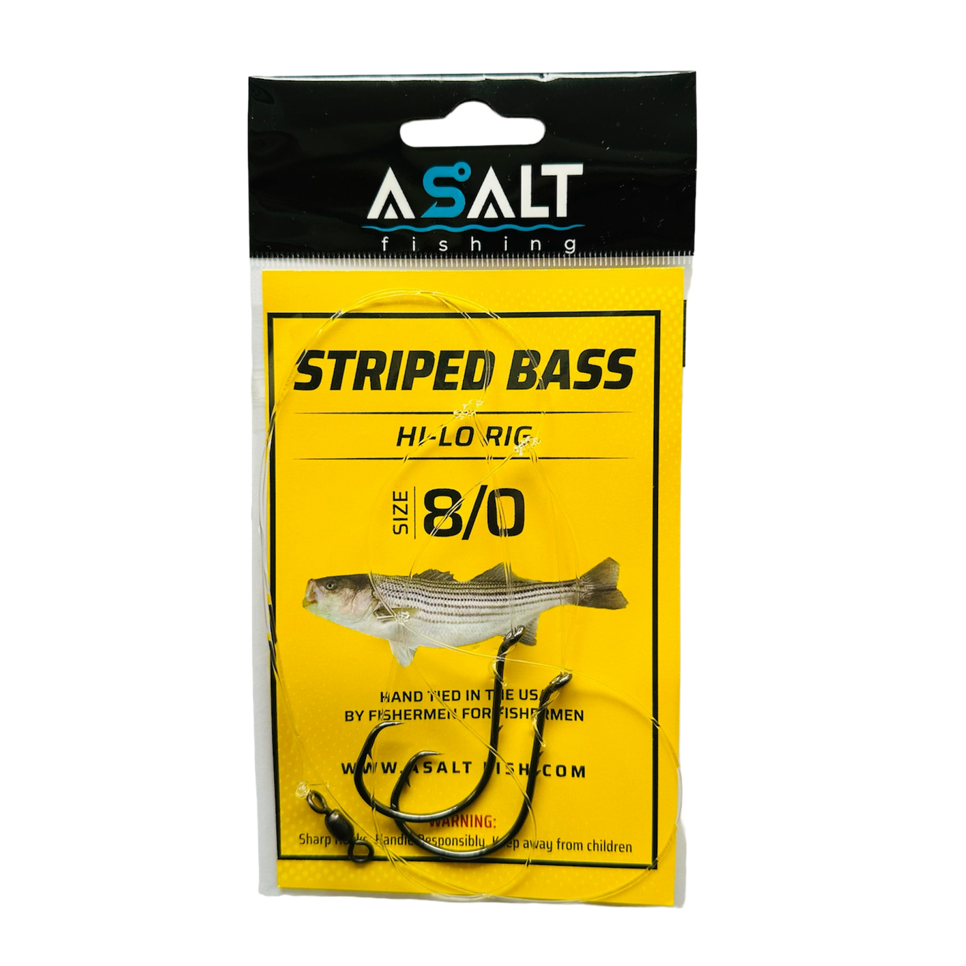 Striped Bass Hi-Lo Rigs USA Tied